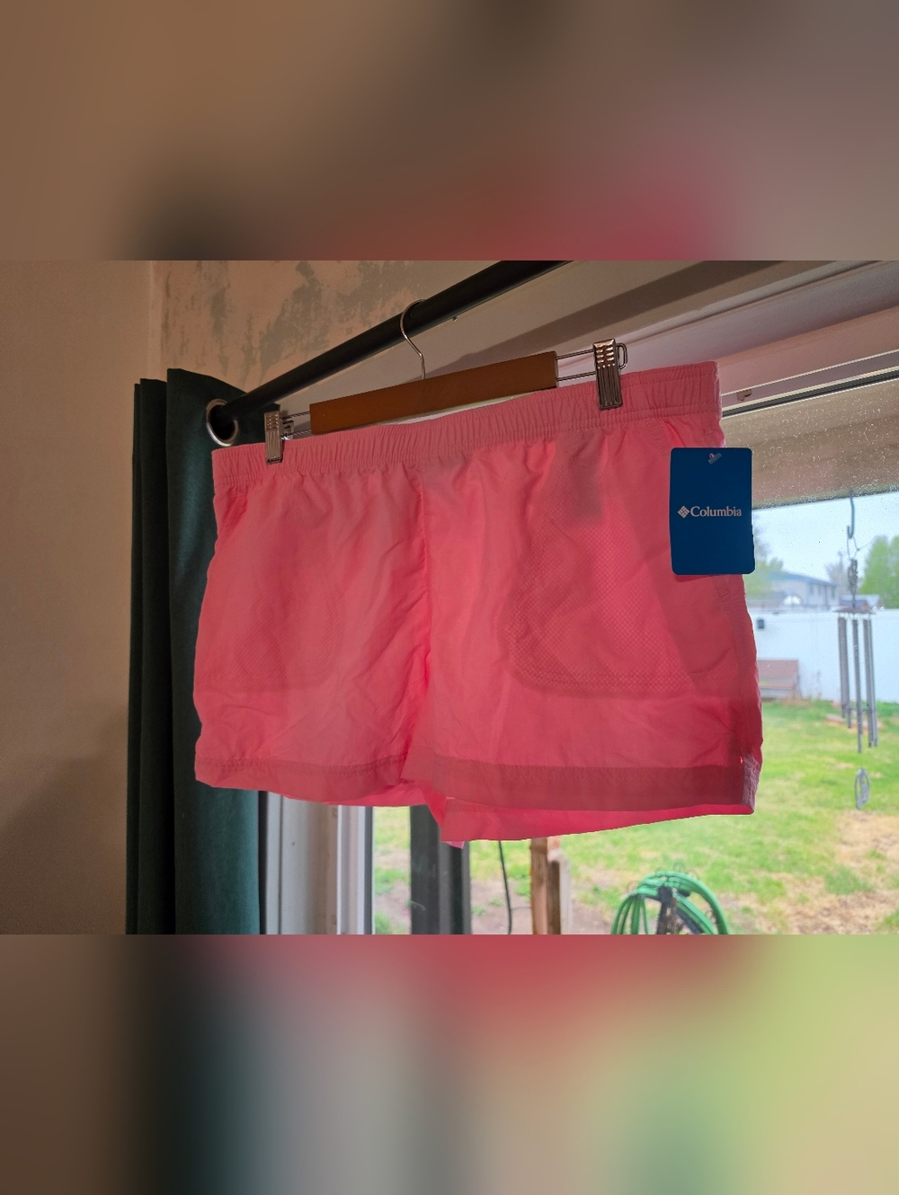 Columbia Pink Athletic Running Shorts